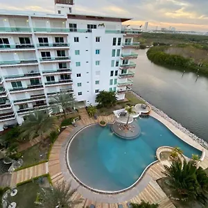  Apartamento 7011 2/4 Departamento Pacifika, vista a la marina México